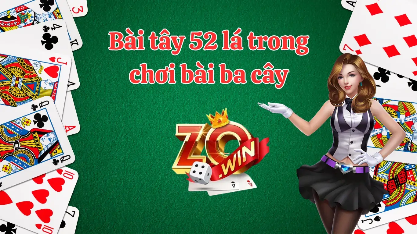 Tìm hiểu bài tây 52 lá trong chơi bài ba cây Tìm hiểu bài tây 52 lá trong chơi bài ba cây